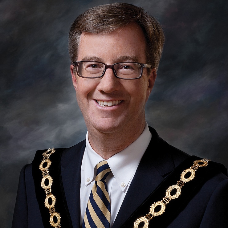 Portrait of Mayor Jim Watson