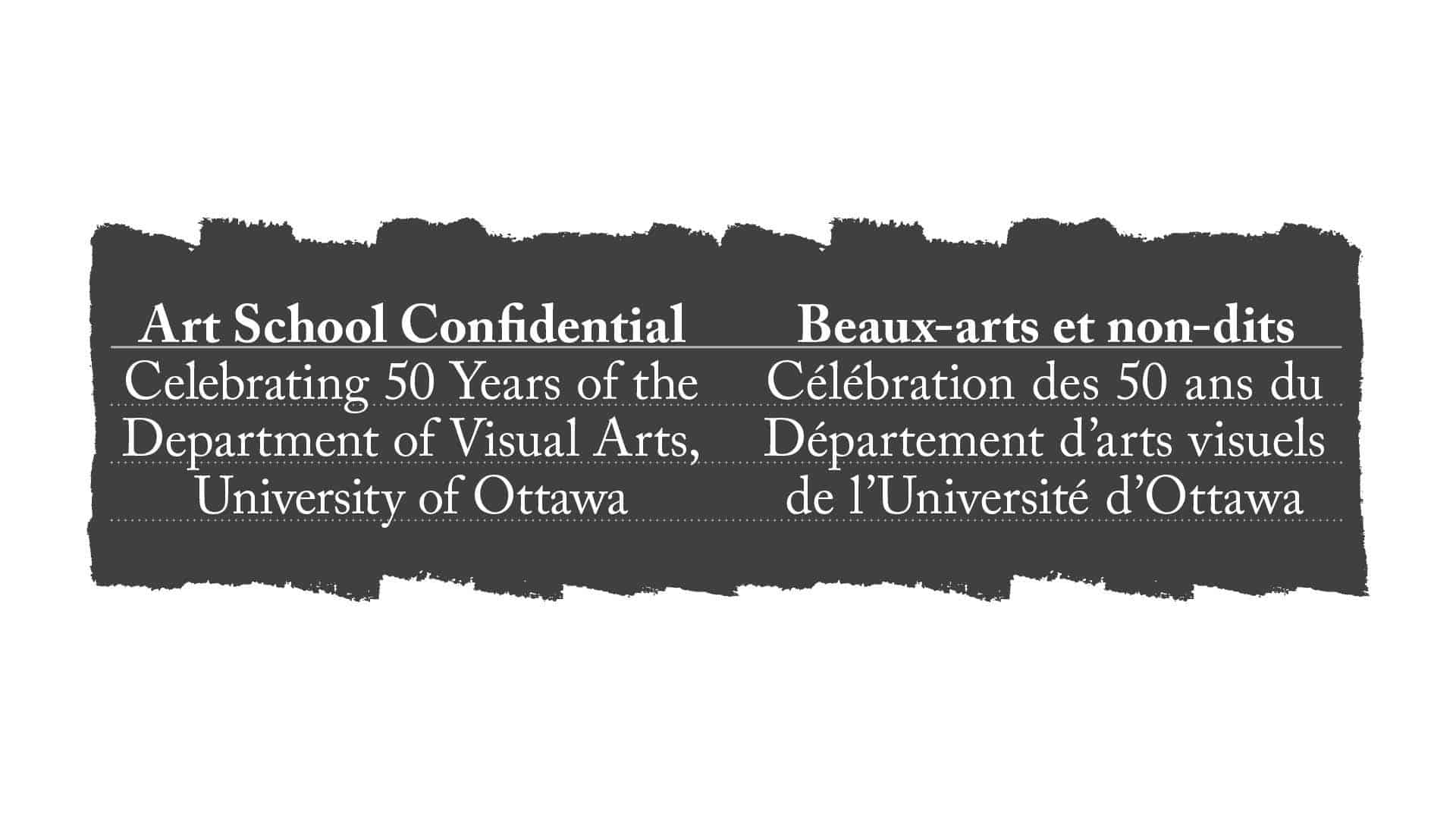 OAG Celebrates Five Decades of Visual Arts at the University of Ottawa