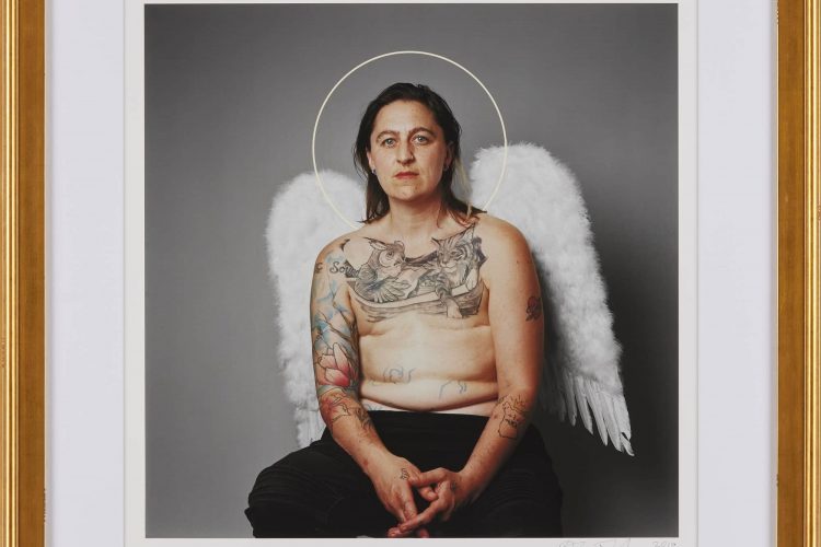 Olivia Johnston | @olijohn, The Archangel Gabriel (Cara), 2019, photograph on paper. Collection of the Ottawa Art Gallery: gift of Bill Staubi, 2024 .