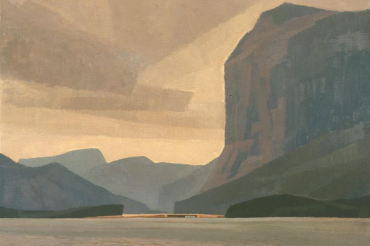 Alan C. Collier, Terra Nova, National Park, Nfld.  [Terra Nova, National Park], 1970, Oil on canvas, Firestone Collection of Canadian Art, Ottawa Art Gallery. Donated to the City of Ottawa by the Ontario Heritage Foundation.