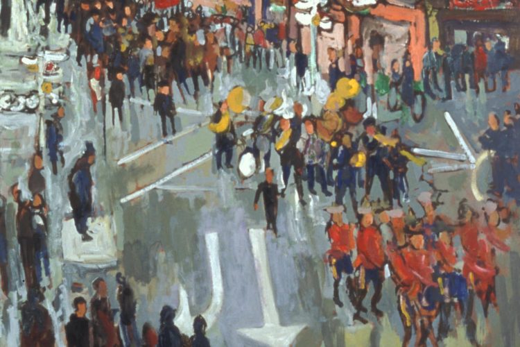 Molly Lamb Bobak, November 11, 1971, Oil on board, 101.9 x 122.6 cm, Firestone Collection of Canadian Art, The Ottawa Art Gallery. Donated to the City of Ottawa by the Ontario Heritage Foundation.