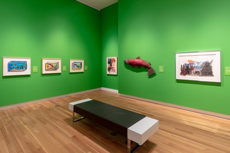 Russell Yuristy: The Inside of Elephants and All Kinds of Things, installation view, Ottawa Art Gallery, 2020. Photo: Justin Wonnacott