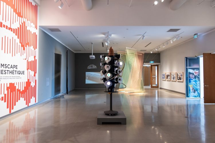 리듬풍경 Rythmesthétique, vue de l'installation, Galerie d'art d'Ottawa, 2020. Photo : Chris Snow