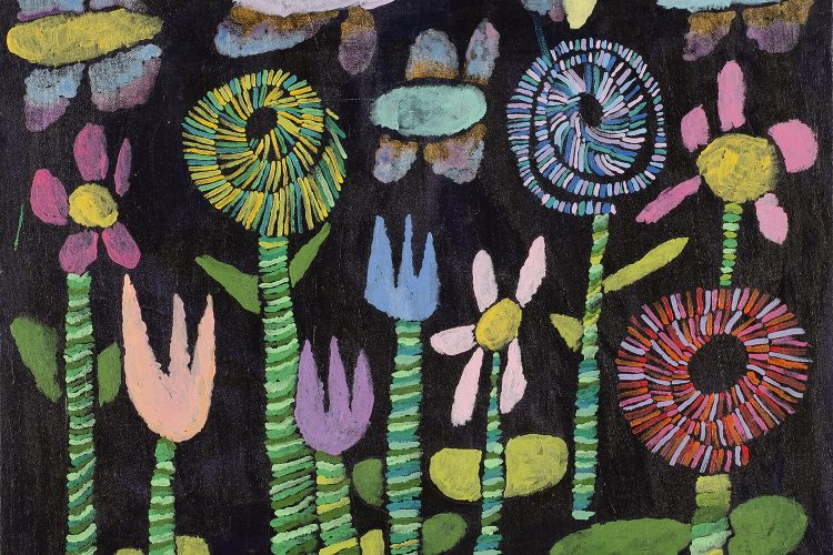 Debbie Ratcliffe, The Butterfly Bounce, 2011, Acrylic on canvas, 51 x 61 cm, Courtesy of the artist and BEING Studio.